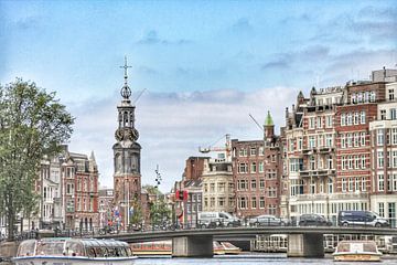 Amsterdam Westertoren by Shirley Douwstra