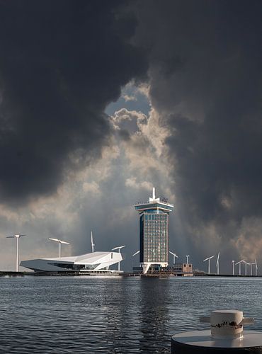 Amsterdam . A'dam and Eye on the IJ