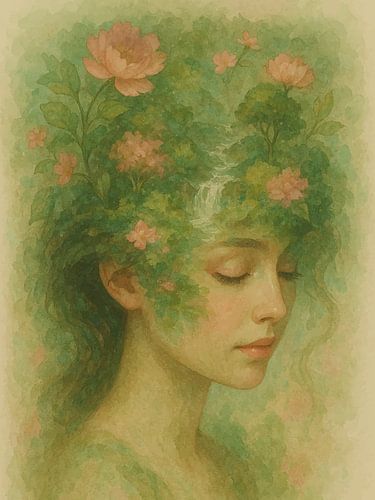 Floral Oasis – Dream Portrait