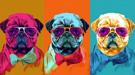 Warhol: Pop-Mops-Porträts von ByNoukk