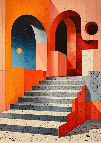 Interior design Surrealism Architecture Design Geometry