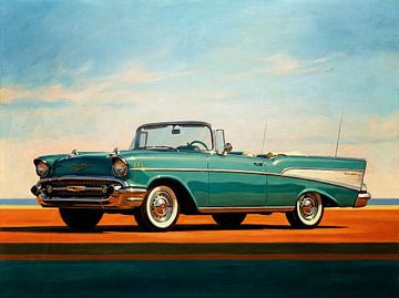 1957 Chevrolet Bel Air – Lackierung eines Oldtimers