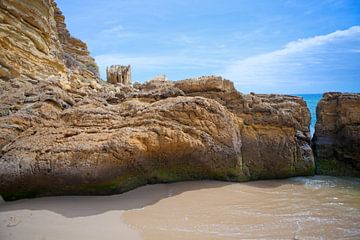 Algarve - Praia da Figueira (Strand van Figueira) van t.ART