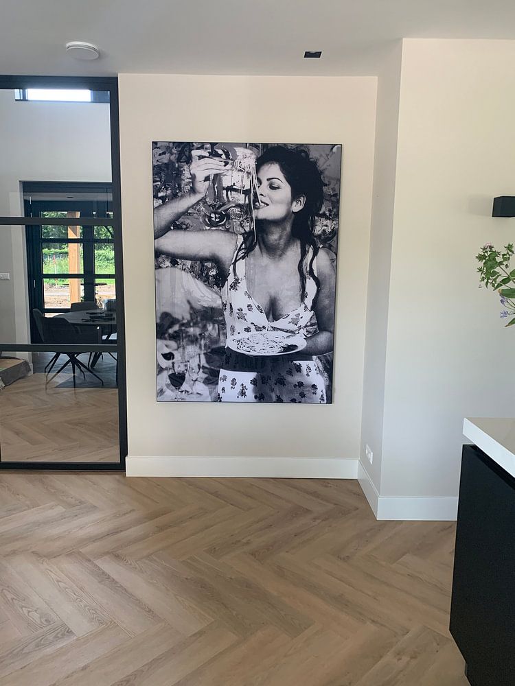 Portrait de Sophie Loren  par Giovani Zanolino 