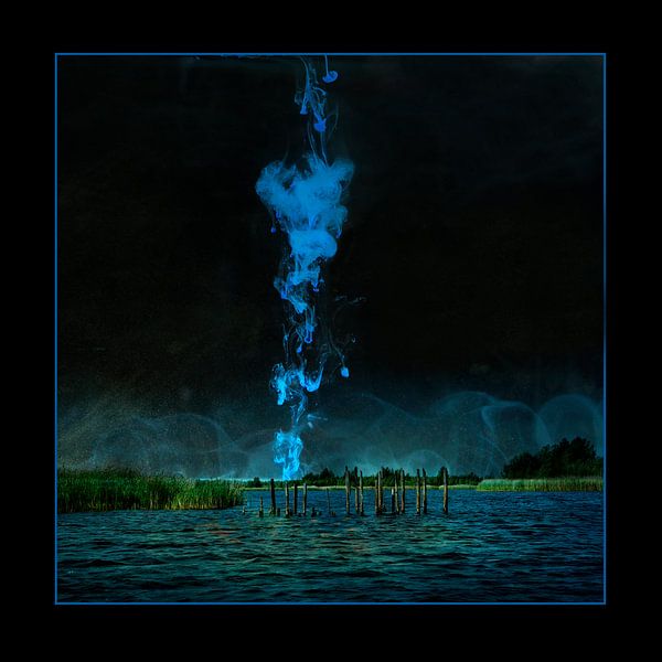 Gewitter über dem Wasser von Andie Daleboudt