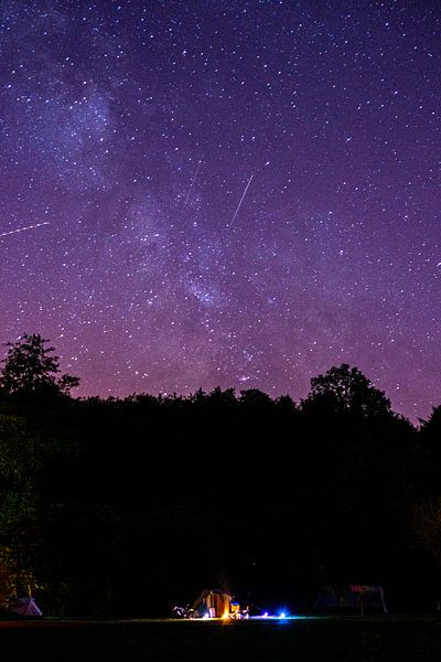 Camping under the stars by Annemarie Goudswaard