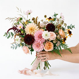 Eleganter Blumenstrauß für die Hochzeit von Markus Gann