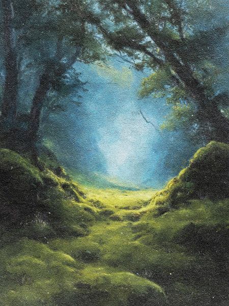 Moss Valley im Morgenlicht von Whale & Sons