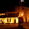 Harderwijks Vischpoort bei Nacht von Gerard de Zwaan