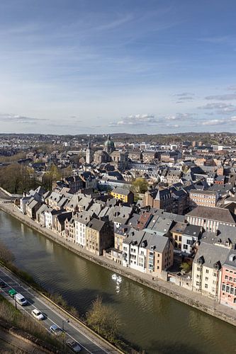 Frühling Stadtbild Namur, Belgien