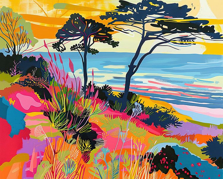 Botanisch landschap van De Mooiste Kunst