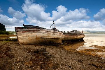 Oude vissersboten - Isle of Mull - Schotland by Jeroen(JAC) de Jong