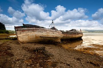 Oude vissersboten - Isle of Mull - Schotland von Jeroen(JAC) de Jong