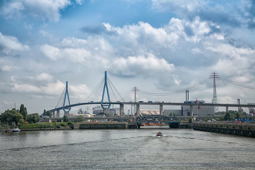 Köhlbrandbrücke van Bernd Garbers