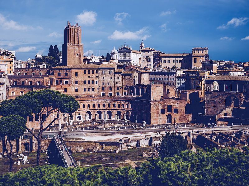 Rome – Trajan’s Forum / Torre delle Milizie. par Alexander Voss