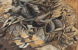 Umberto Boccioni Load of Lancers