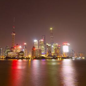 Shanghai skyline by Paul Dings