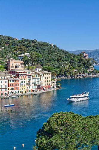 Portofino aan de Italiaanse Riviera