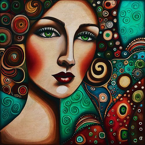 Vrouw van je dromen een figuratief portret nr 7