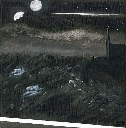 Les lunes dans la tempête