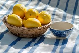 Zitronenkorb von Poster Art Shop