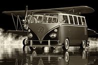 Volkswagen Kombi Deluxe de 1963 - Une légende à l'époque des hippies par Jan Keteleer Aperçu