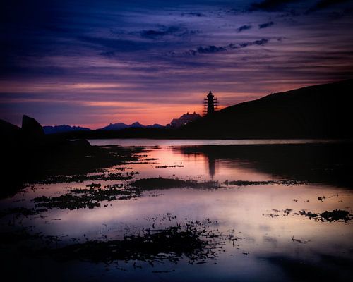Sonnenuntergang im Norden von Norwegen. von Hamperium Photography