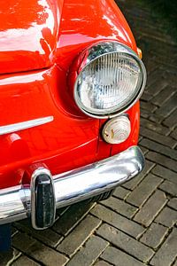 Fiat 600 klassischer italienischer Kompakt-Familienwagen Detail