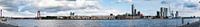 Skyline de "Kop van Zuid in Rotterdam" van Mignon Goossens thumbnail