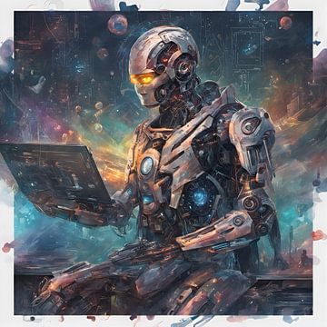 Roboter-Himmel von Michiel de Ruiter