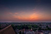 Zonsondergang in Alkmaar