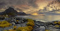 Hamnoy In de morgen