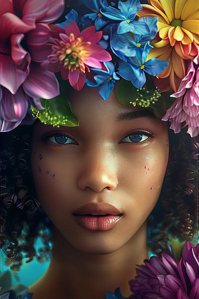 Flowerpower-Fantasie von Egon Zitter
