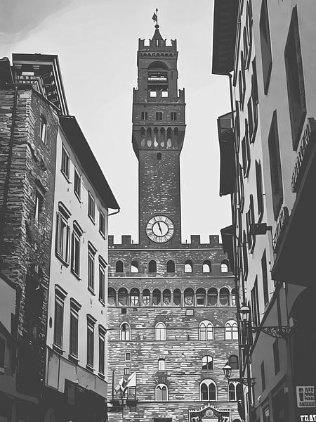 Palazzo Vecchio Florenz von Sergio Pazzano