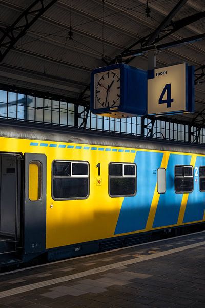 NS Mat '64 I Hondekop, Apekop I Haarlem station par Floris Trapman