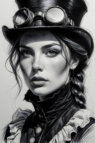 Een steampunk uitstraling