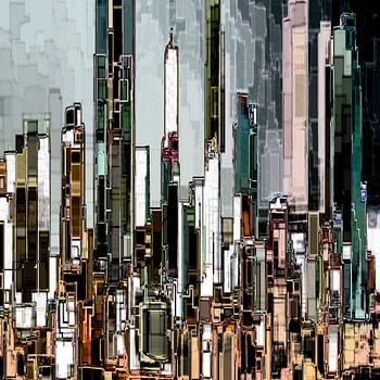 32. City-art, Abstract, city M.
