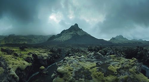 De eindeloze lavavelden van IJsland