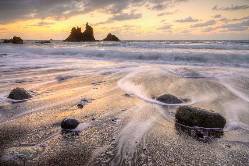 Playa de Benijo auf Teneriffa von Michael Valjak