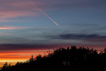 Zonsondergang van Jack Van de Vin