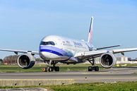 China Airlines Airbus A350-900 (B-18901) just before departure. by Jaap van den Berg thumbnail
