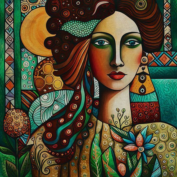 The woman who rules over nature by Jan Keteleer