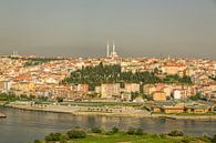 Istanbul , Türkei Panoramablick vom Pier Loti Hügel bei Tageslicht von Mohamed Abdelrazek Miniaturansicht