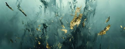 Abstrakte Polderlandschaft