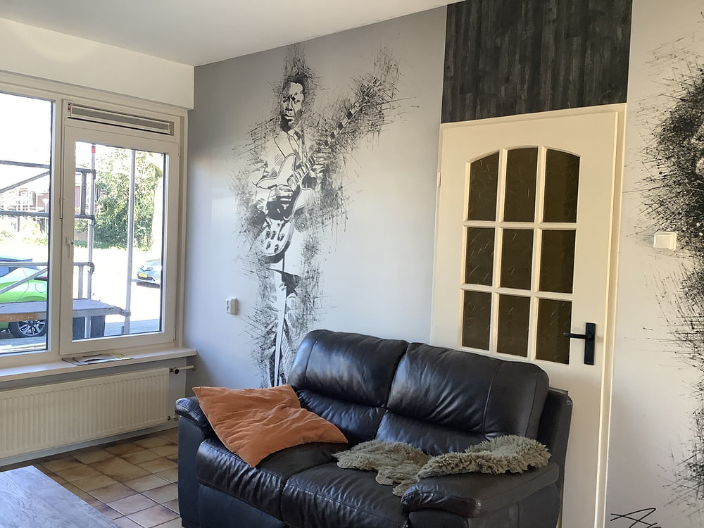 B.B. King, von Sketch Art