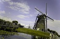 Windmill, Kinderdijk. van Luke Price thumbnail