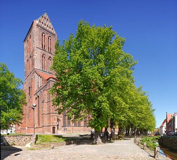 Nikolaikirche , Wismar, Mecklenburg-Voor-Pommeren, Duitsland, Europa van Torsten Krüger
