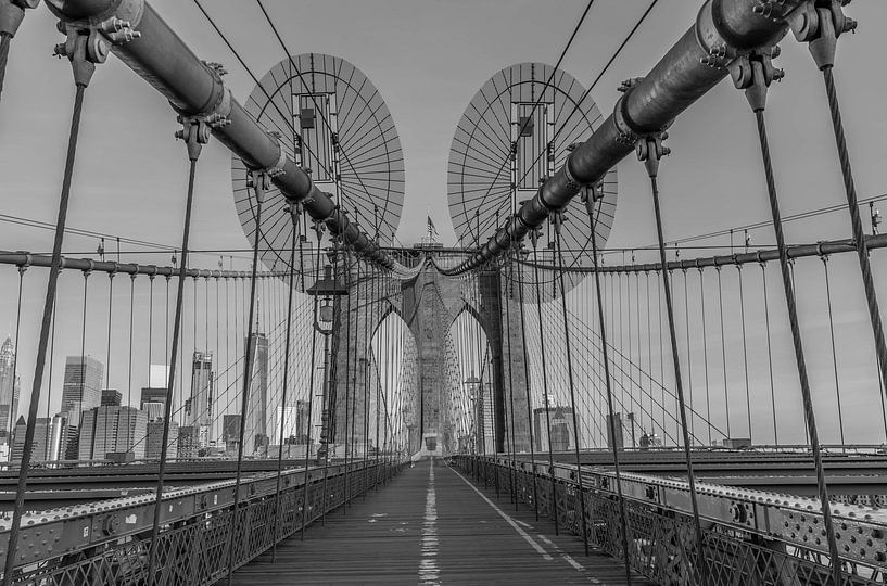 Brooklyn Bridge New York  par Rene Ladenius Digital Art