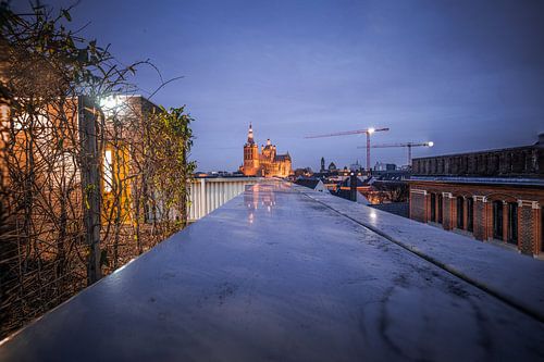 Sint-Janskathedraal 's-Hertogenbosch Kikkerperspectief