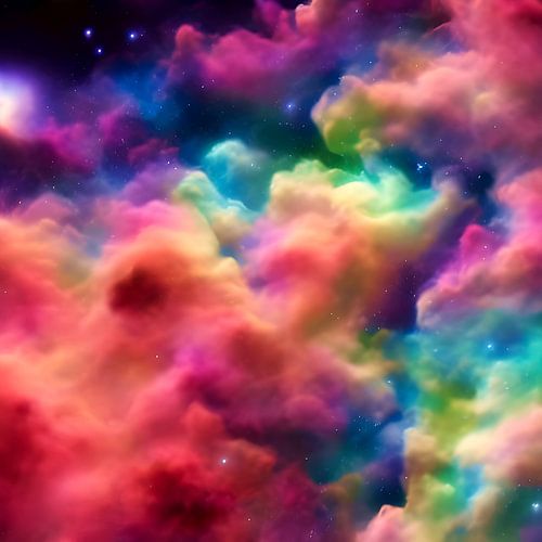 Space Cloud Nebula 3